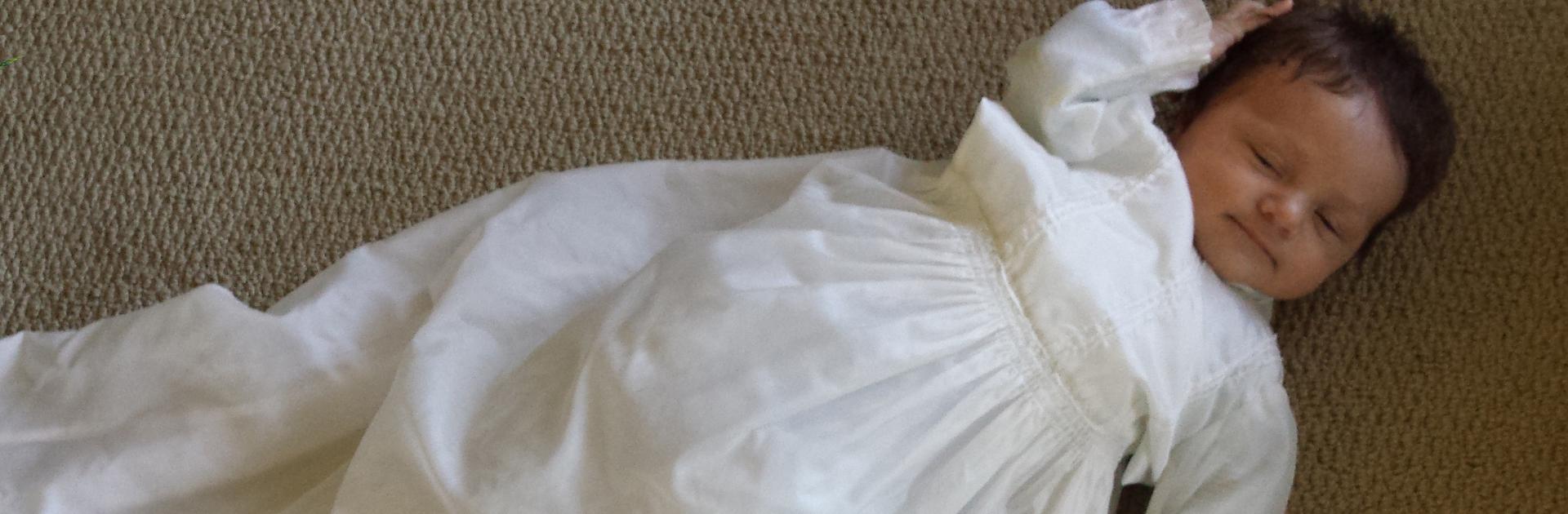 Ontario Family Celebrates Heritage with Baptism Gown The Banner